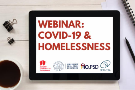 Webinar - Covid19 and homelessness