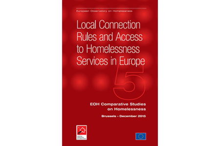 Comparative Studies on Homelessness: Number 5 - 2015