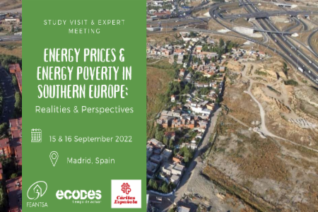 >Comunicado de prensa: Expertos europeos se reúnen en Madrid para poner en común estrategias para combatir la pobreza energética en el sur de Europa