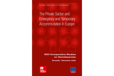 Comparative Studies on Homelessness 12: The Private Sector and Emergency and Temporary Accommodation in Europe