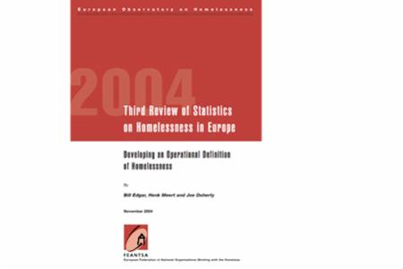 Third Review of Statistics on Homelessness in Europe (2004)